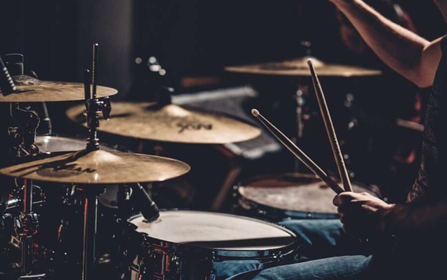 Schlagzeug Haende